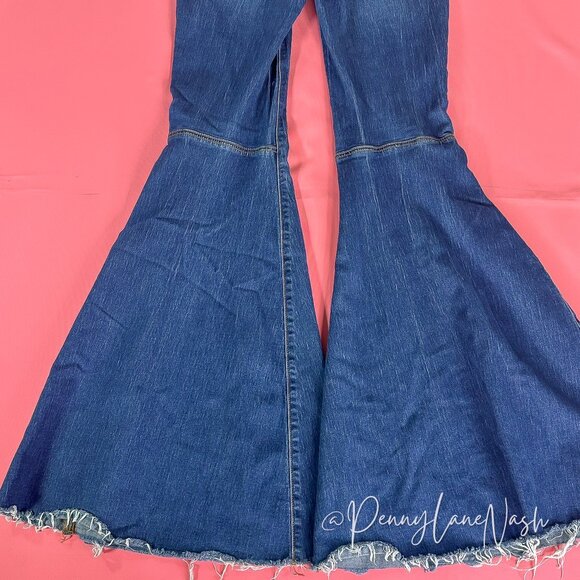 Free People We The Free Just Float On Flare Jeans Size 26 - Picture 12 of 14